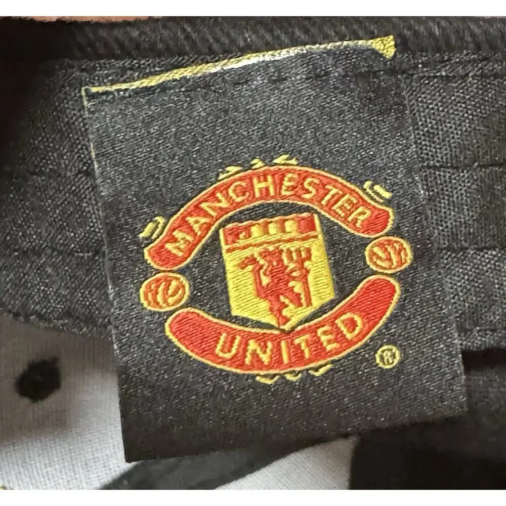 Manchester United Hat Cap Black Adjustable Official Merchandise Soccer